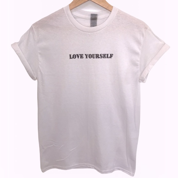 LOVE YOURSELF Unisex Adult 100% Cotton T-Shirts - Various - Picture 4 of 9